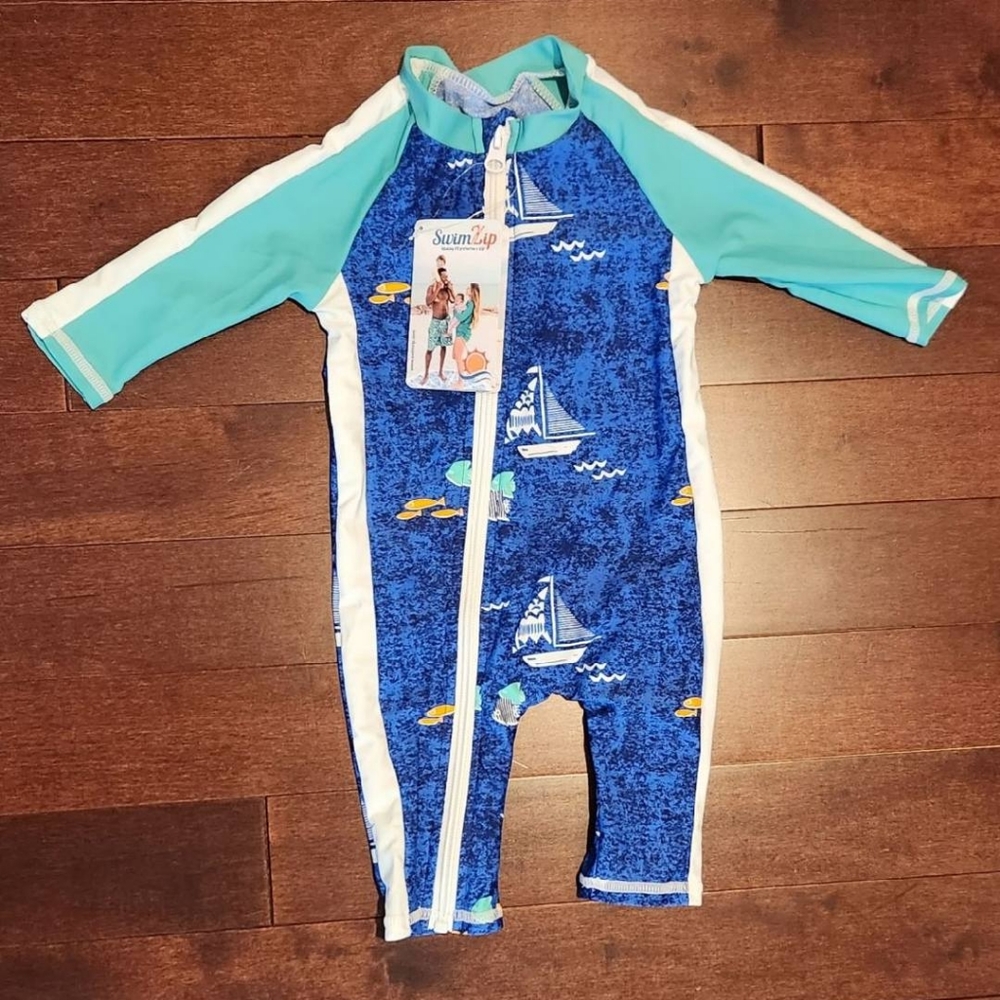 Swimzip Baby Boy Swimsuit NWT